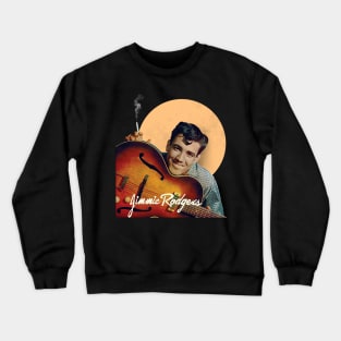 Jimmie Rodgers // Classic Country Legend Tribute Crewneck Sweatshirt